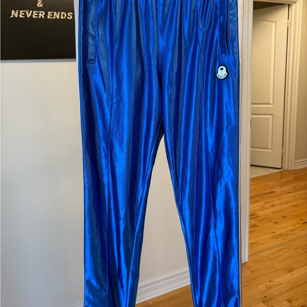 Moncler Glossy Blue Outerwear